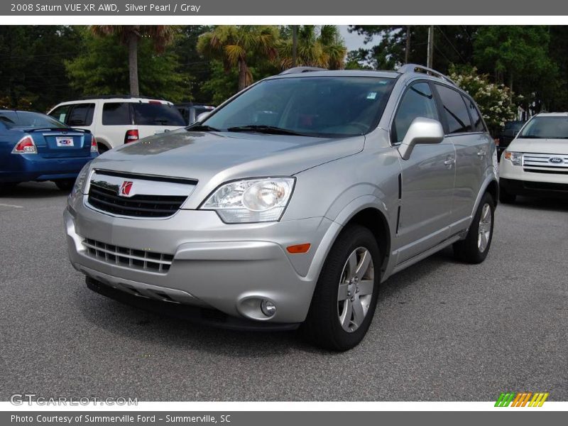 Silver Pearl / Gray 2008 Saturn VUE XR AWD