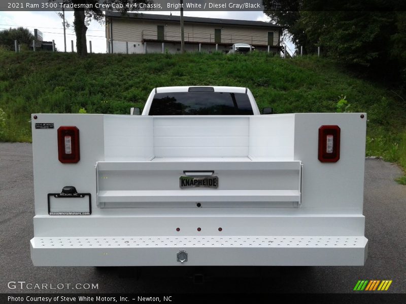 Bright White / Diesel Gray/Black 2021 Ram 3500 Tradesman Crew Cab 4x4 Chassis