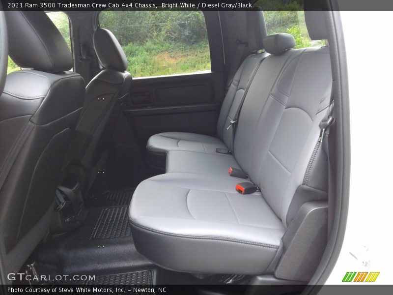 Bright White / Diesel Gray/Black 2021 Ram 3500 Tradesman Crew Cab 4x4 Chassis