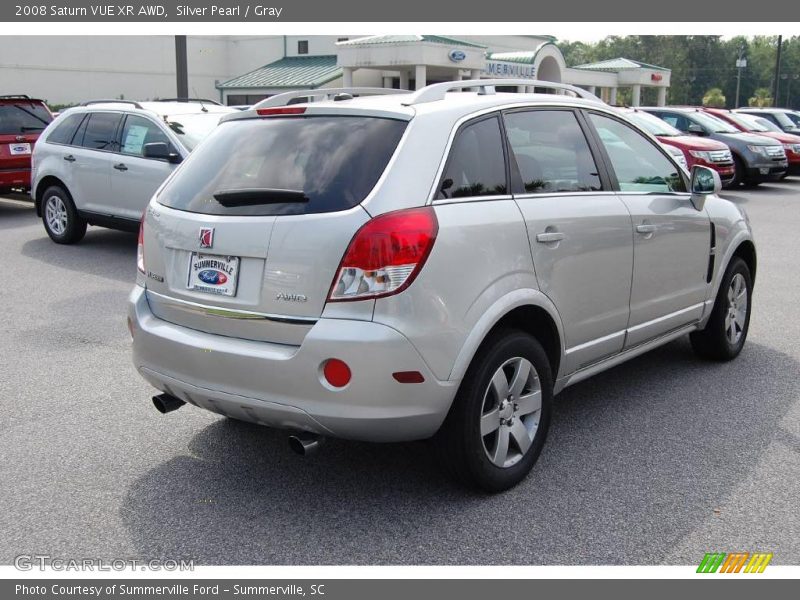 Silver Pearl / Gray 2008 Saturn VUE XR AWD
