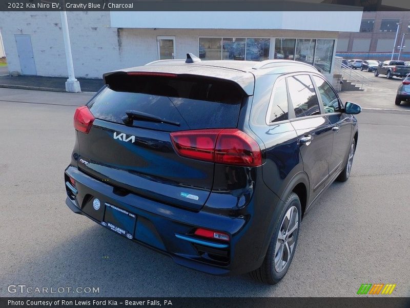 Gravity Blue / Charcoal 2022 Kia Niro EV