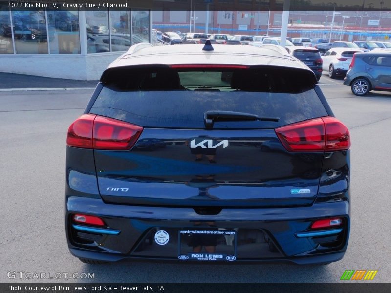 Gravity Blue / Charcoal 2022 Kia Niro EV