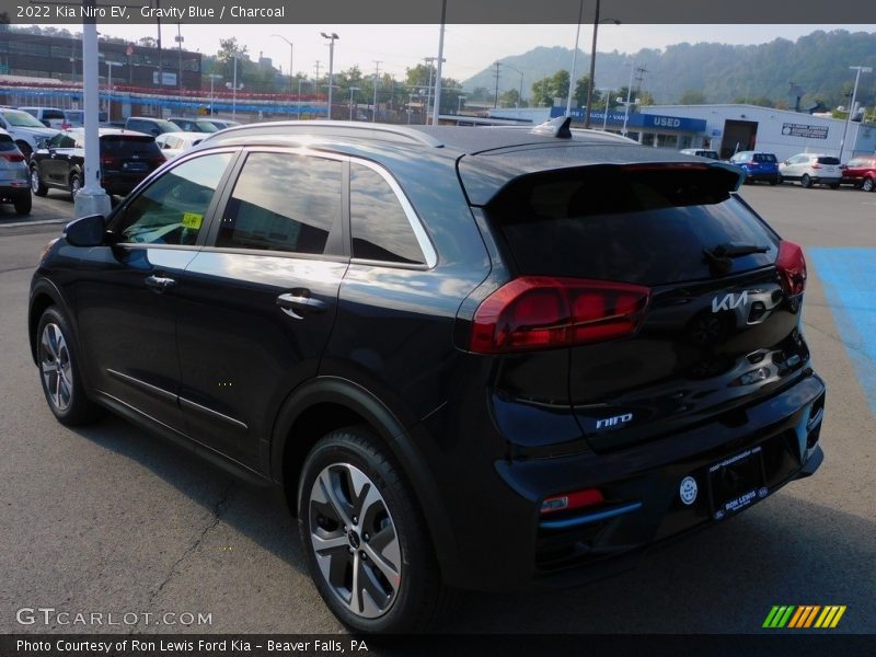 Gravity Blue / Charcoal 2022 Kia Niro EV