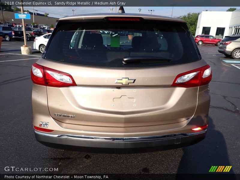 Sandy Ridge Metallic / Medium Ash Gray 2018 Chevrolet Equinox LS