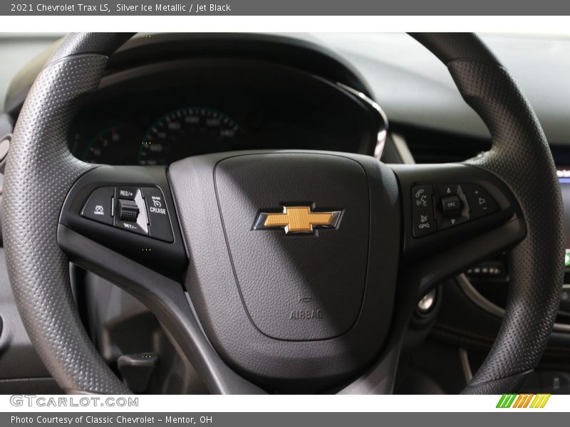 Silver Ice Metallic / Jet Black 2021 Chevrolet Trax LS