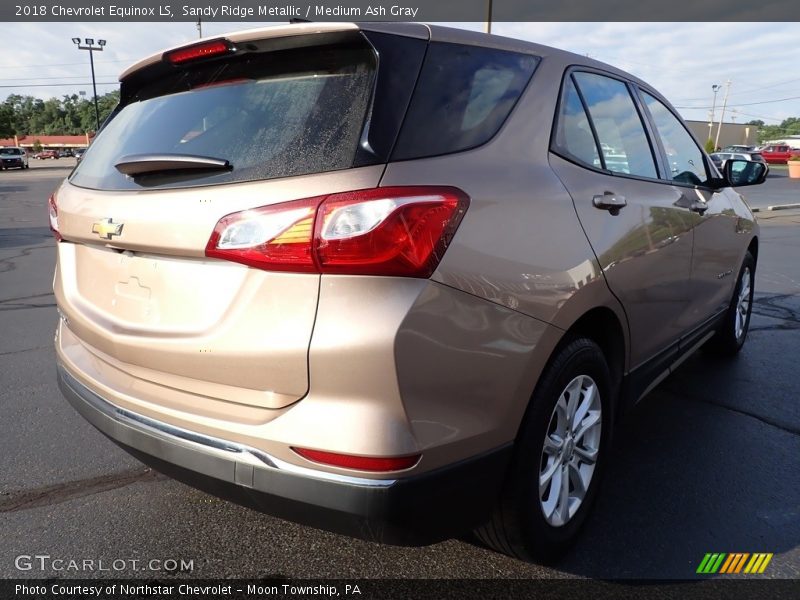 Sandy Ridge Metallic / Medium Ash Gray 2018 Chevrolet Equinox LS