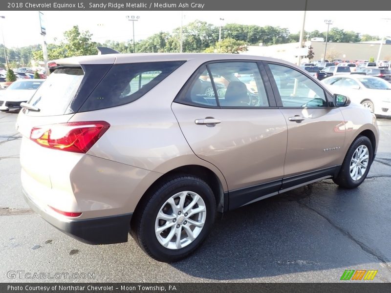 Sandy Ridge Metallic / Medium Ash Gray 2018 Chevrolet Equinox LS