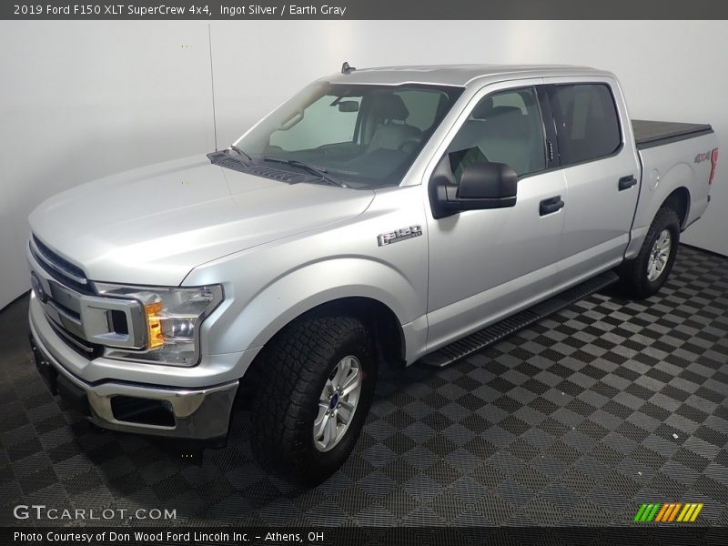 Ingot Silver / Earth Gray 2019 Ford F150 XLT SuperCrew 4x4