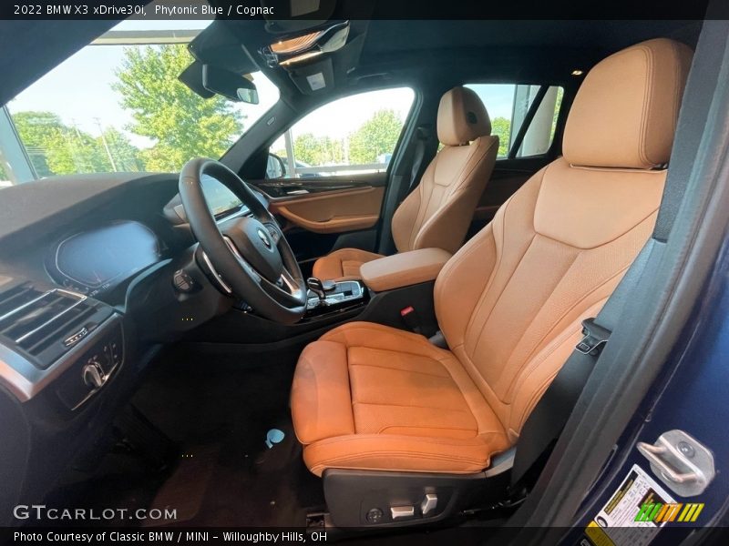 Phytonic Blue / Cognac 2022 BMW X3 xDrive30i
