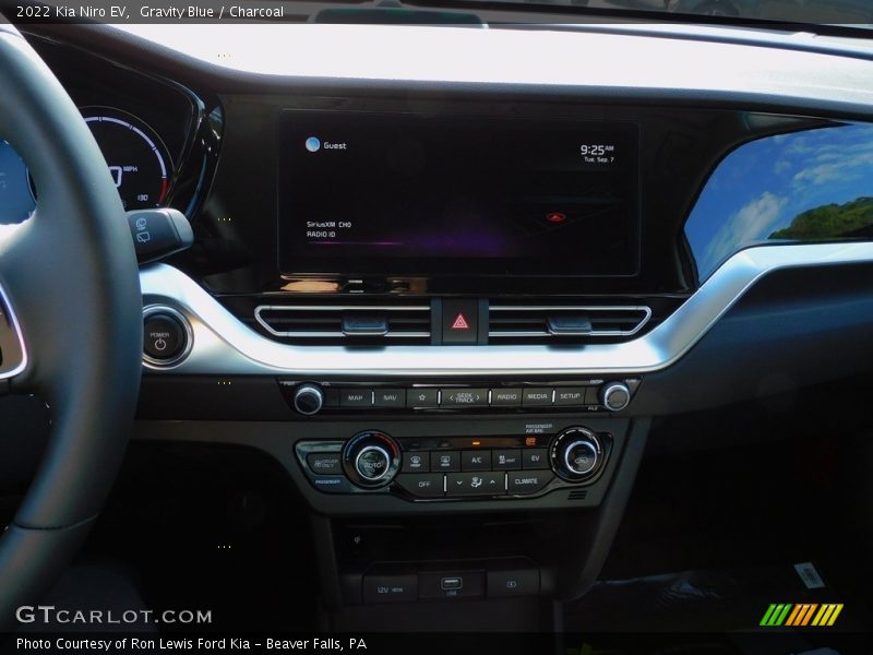Gravity Blue / Charcoal 2022 Kia Niro EV
