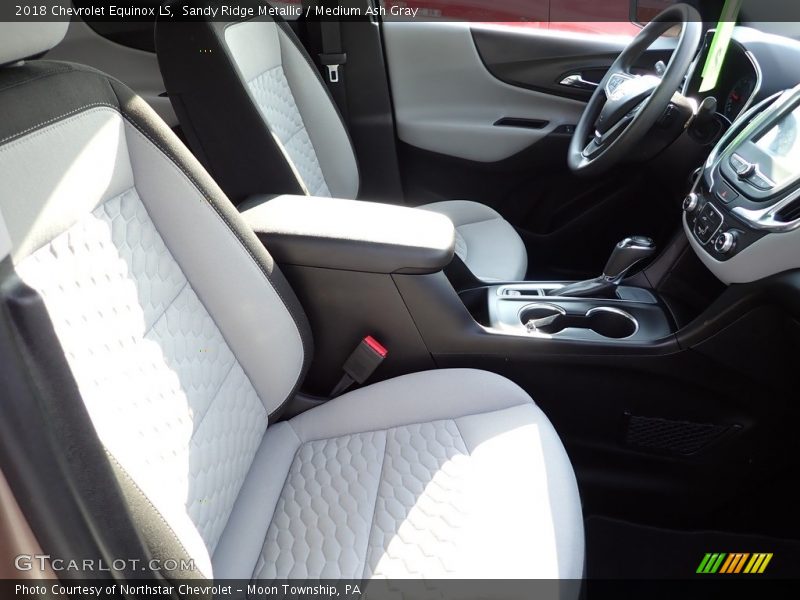 Sandy Ridge Metallic / Medium Ash Gray 2018 Chevrolet Equinox LS