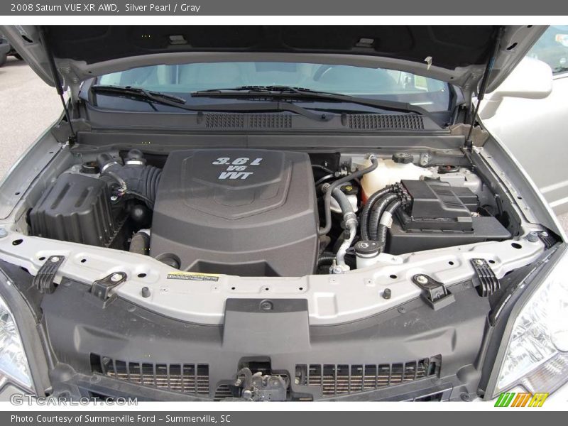 Silver Pearl / Gray 2008 Saturn VUE XR AWD
