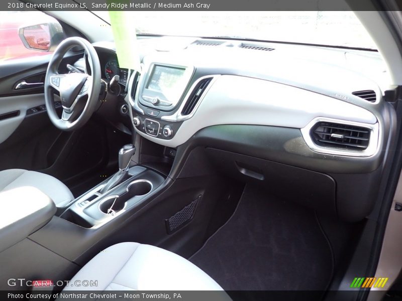 Sandy Ridge Metallic / Medium Ash Gray 2018 Chevrolet Equinox LS