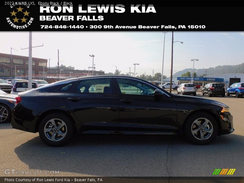 Ebony Black / Black 2022 Kia K5 LXS