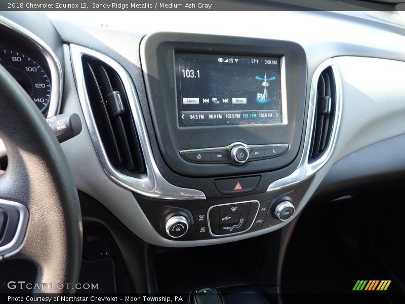 Sandy Ridge Metallic / Medium Ash Gray 2018 Chevrolet Equinox LS