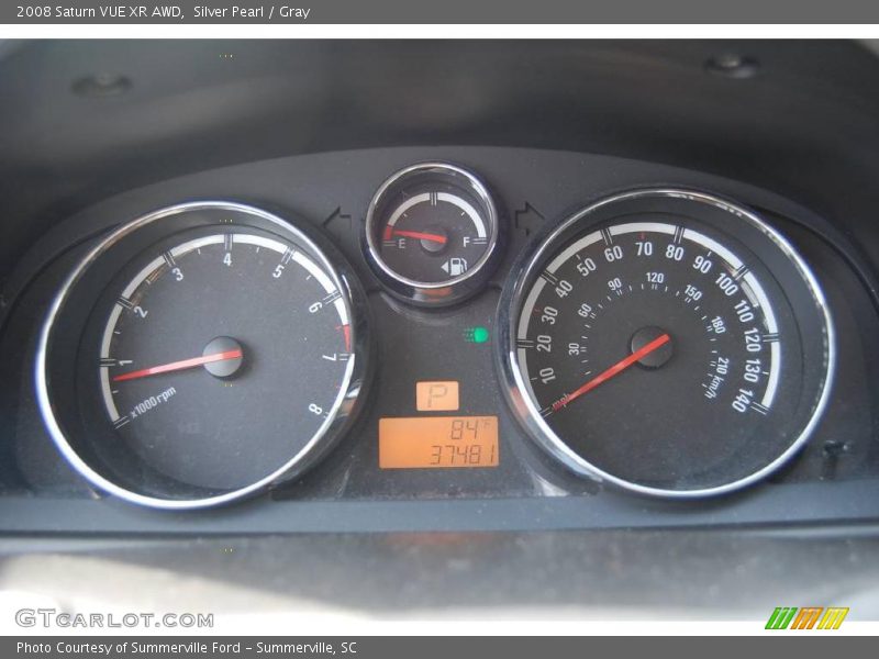 Silver Pearl / Gray 2008 Saturn VUE XR AWD