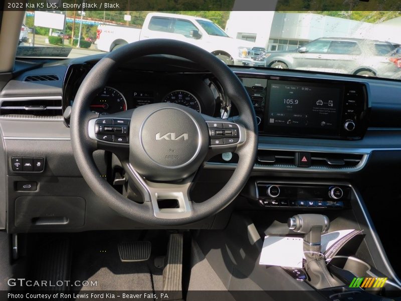 Dashboard of 2022 K5 LXS