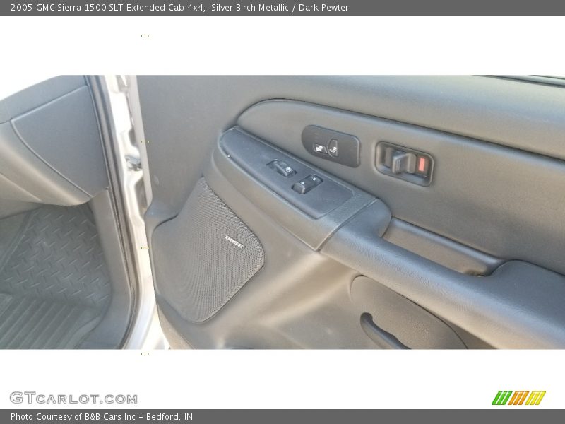 Silver Birch Metallic / Dark Pewter 2005 GMC Sierra 1500 SLT Extended Cab 4x4