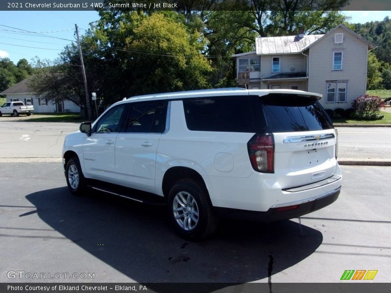 Summit White / Jet Black 2021 Chevrolet Suburban LS 4WD