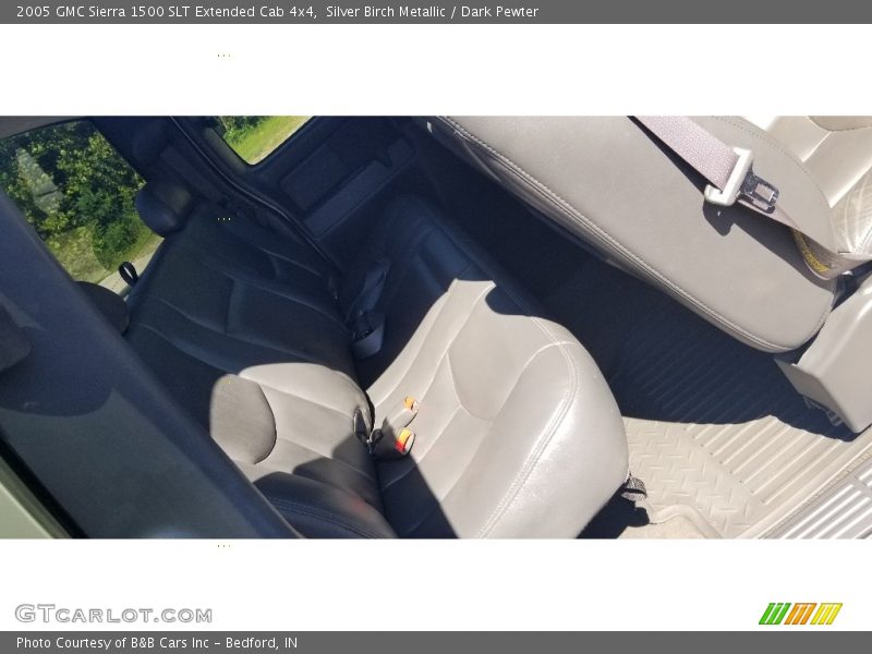 Silver Birch Metallic / Dark Pewter 2005 GMC Sierra 1500 SLT Extended Cab 4x4
