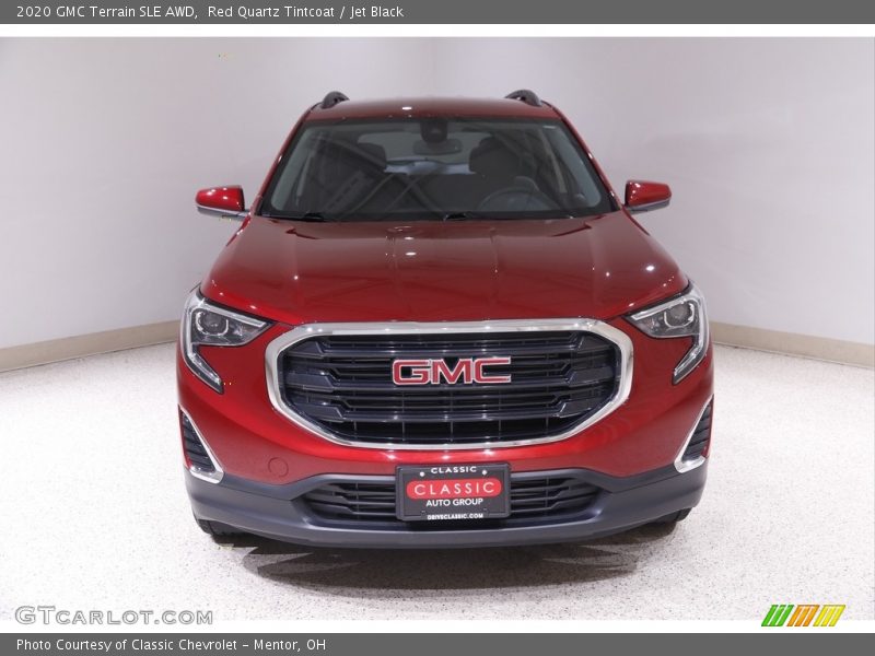 Red Quartz Tintcoat / Jet Black 2020 GMC Terrain SLE AWD