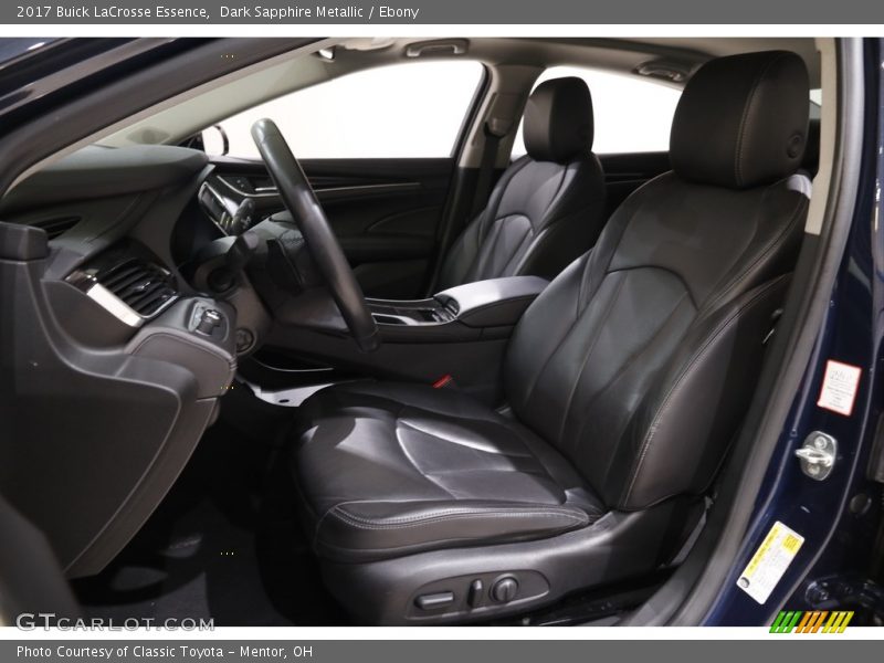 Dark Sapphire Metallic / Ebony 2017 Buick LaCrosse Essence