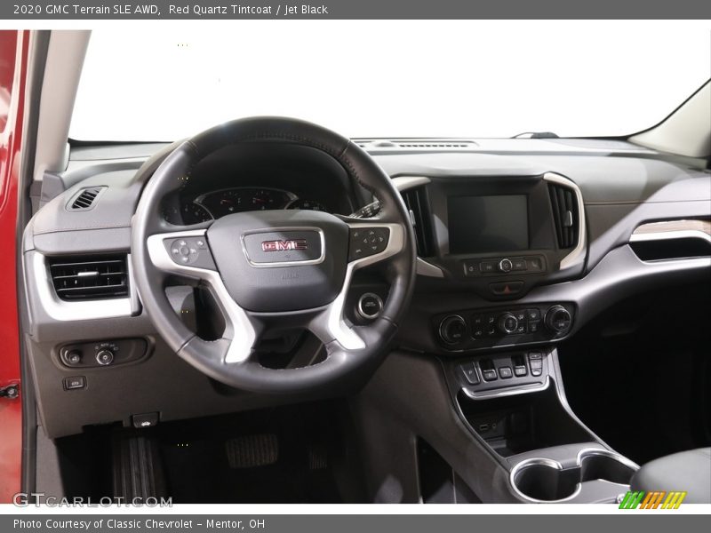 Red Quartz Tintcoat / Jet Black 2020 GMC Terrain SLE AWD