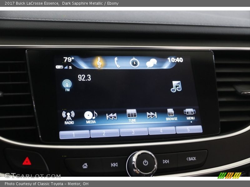Dark Sapphire Metallic / Ebony 2017 Buick LaCrosse Essence