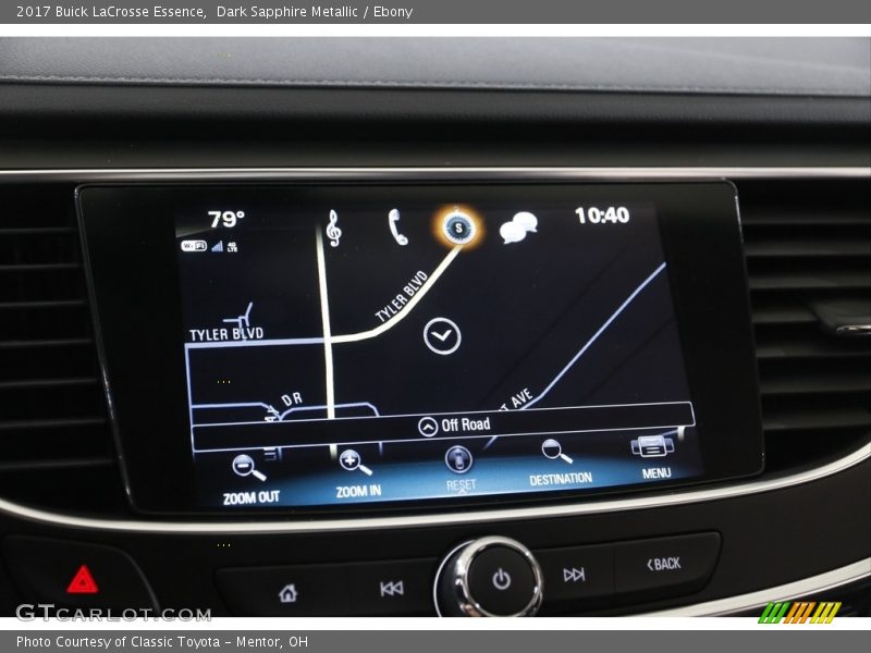 Dark Sapphire Metallic / Ebony 2017 Buick LaCrosse Essence