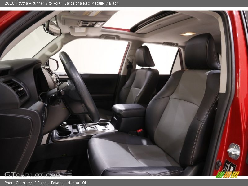 Barcelona Red Metallic / Black 2018 Toyota 4Runner SR5 4x4