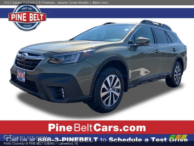 Autumn Green Metallic / Warm Ivory 2022 Subaru Outback 2.5i Premium