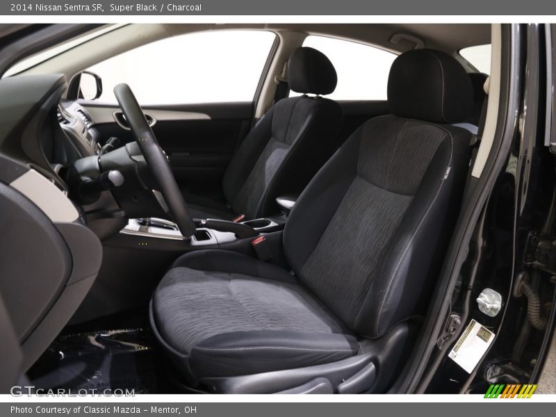 Super Black / Charcoal 2014 Nissan Sentra SR