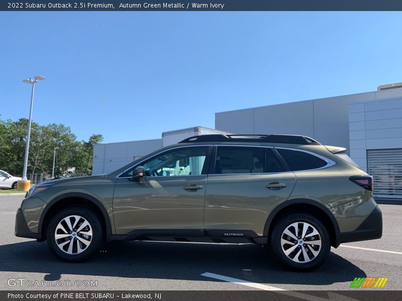 Autumn Green Metallic / Warm Ivory 2022 Subaru Outback 2.5i Premium