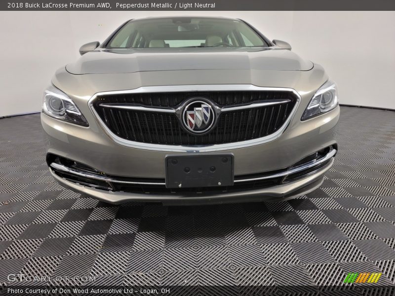 Pepperdust Metallic / Light Neutral 2018 Buick LaCrosse Premium AWD