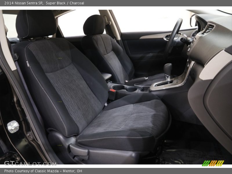 Super Black / Charcoal 2014 Nissan Sentra SR