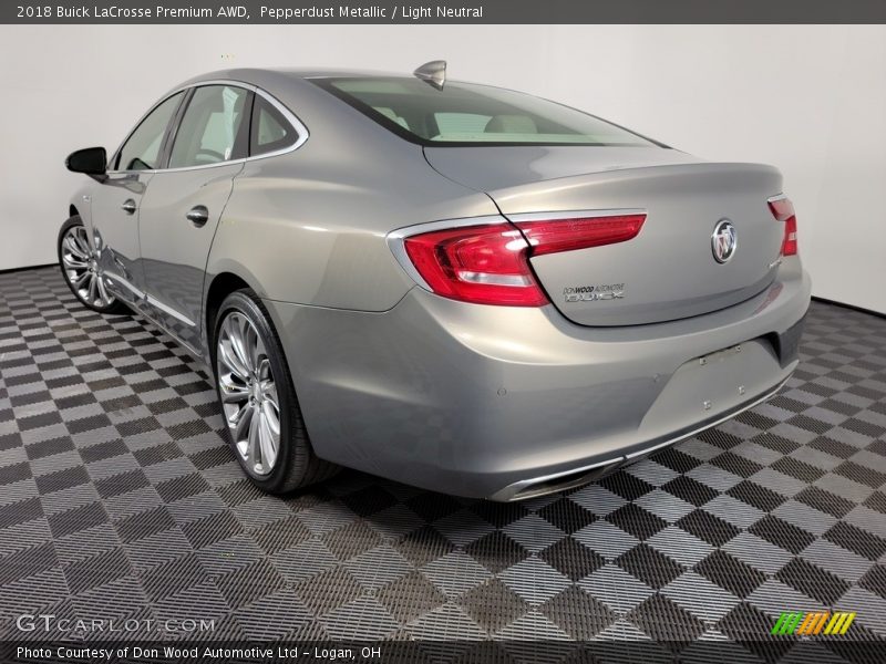 Pepperdust Metallic / Light Neutral 2018 Buick LaCrosse Premium AWD