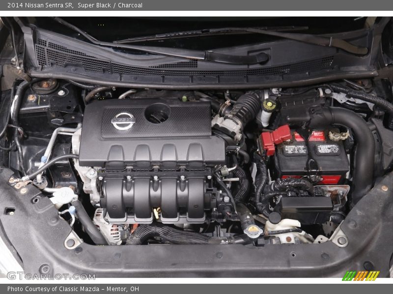 Super Black / Charcoal 2014 Nissan Sentra SR