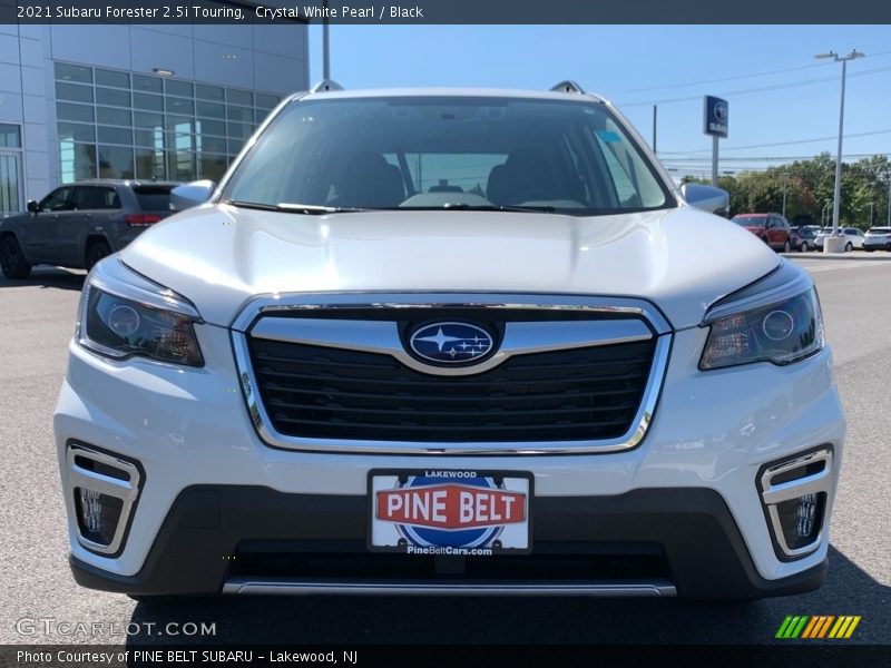 Crystal White Pearl / Black 2021 Subaru Forester 2.5i Touring