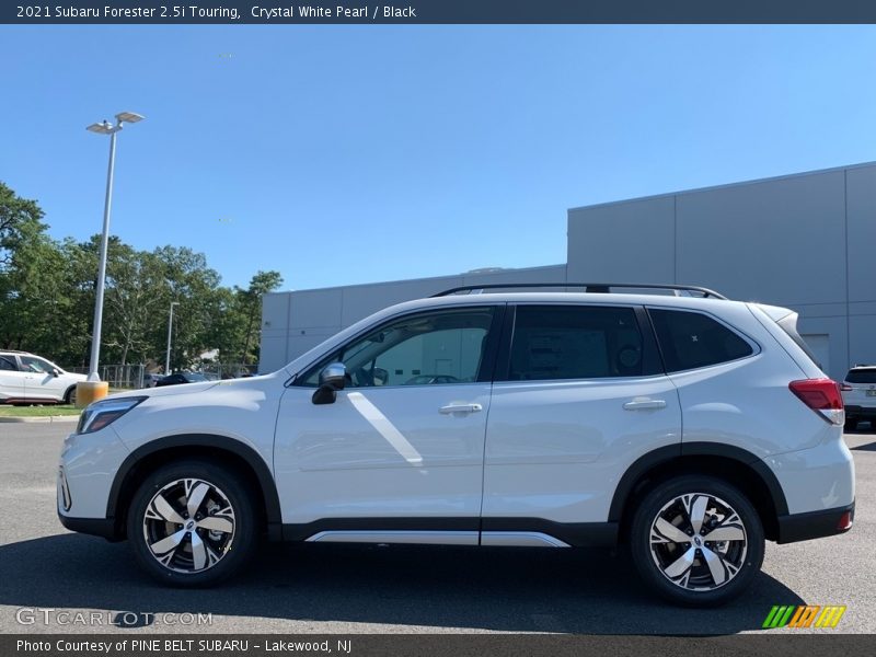 Crystal White Pearl / Black 2021 Subaru Forester 2.5i Touring
