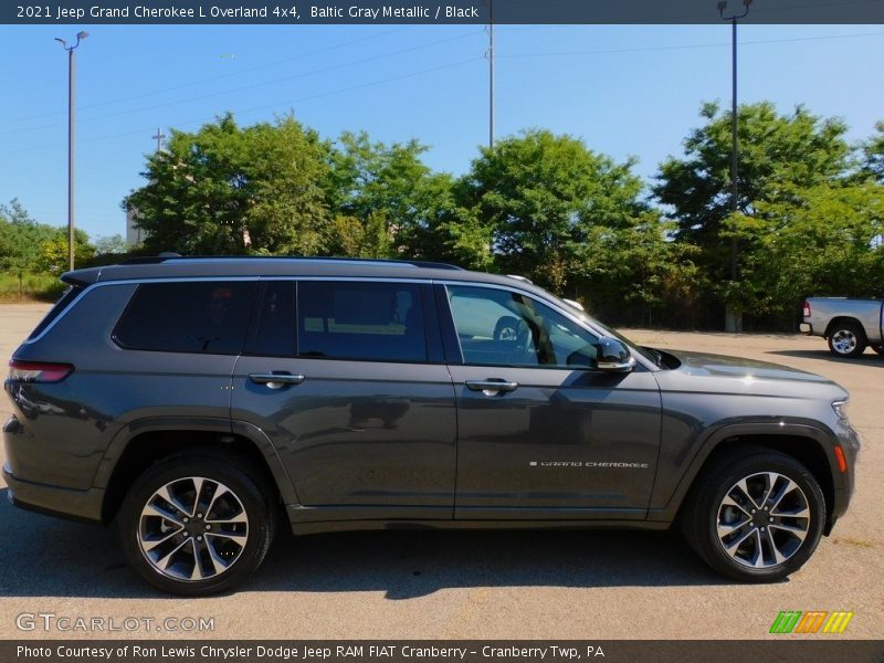 Baltic Gray Metallic / Black 2021 Jeep Grand Cherokee L Overland 4x4