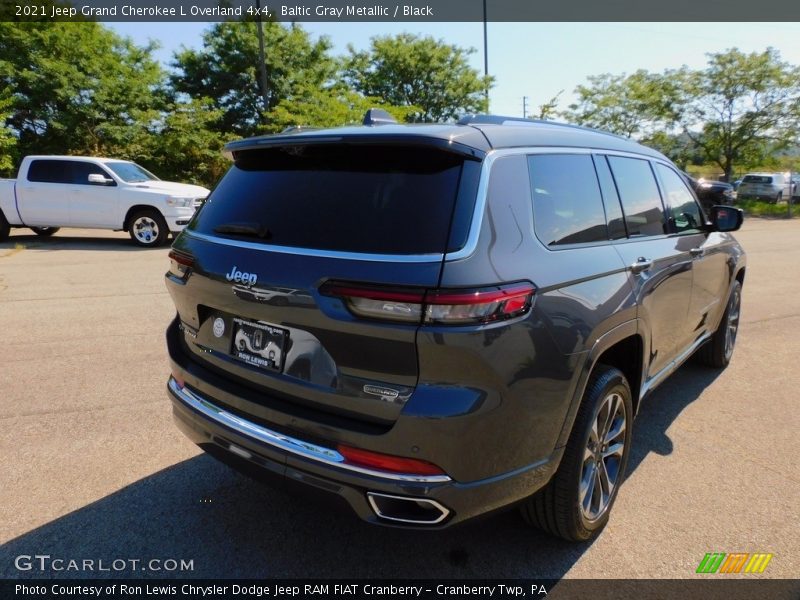 Baltic Gray Metallic / Black 2021 Jeep Grand Cherokee L Overland 4x4