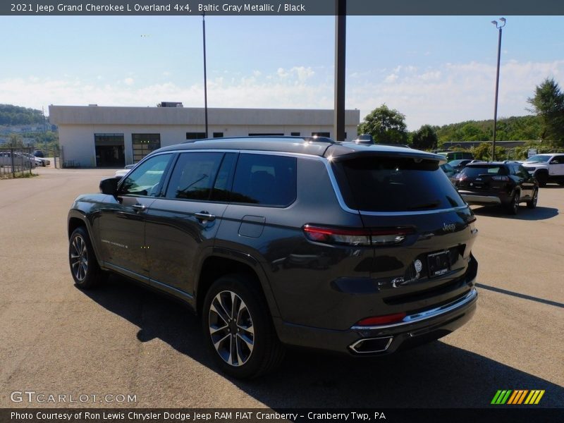 Baltic Gray Metallic / Black 2021 Jeep Grand Cherokee L Overland 4x4