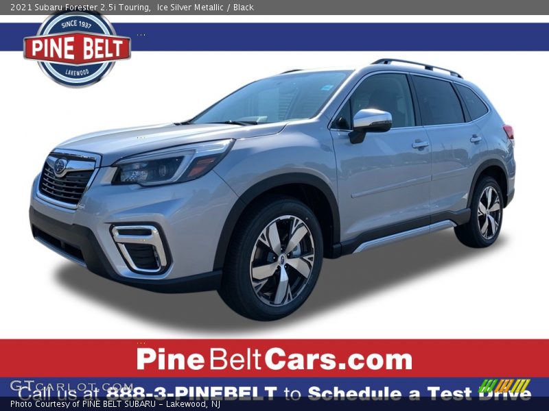 Ice Silver Metallic / Black 2021 Subaru Forester 2.5i Touring