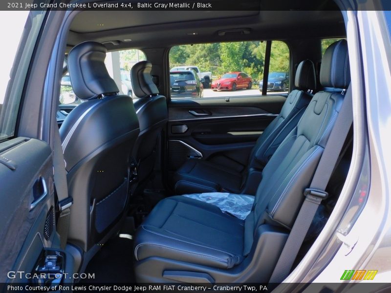 Baltic Gray Metallic / Black 2021 Jeep Grand Cherokee L Overland 4x4