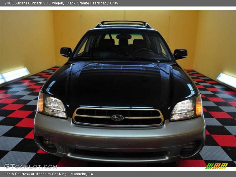 Black Granite Pearlcoat / Gray 2001 Subaru Outback VDC Wagon
