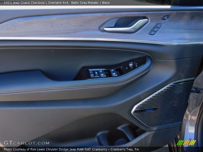 Baltic Gray Metallic / Black 2021 Jeep Grand Cherokee L Overland 4x4