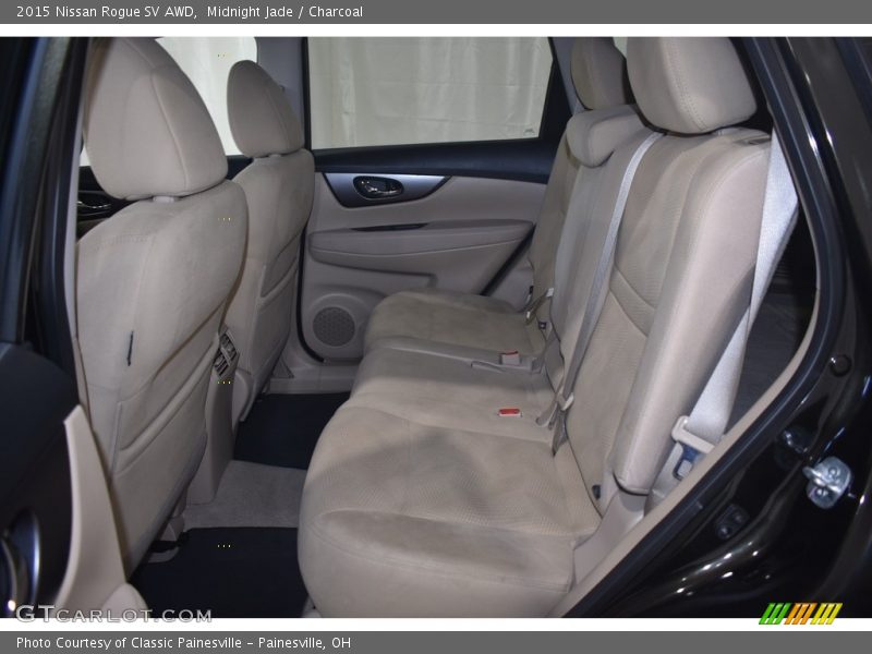 Midnight Jade / Charcoal 2015 Nissan Rogue SV AWD