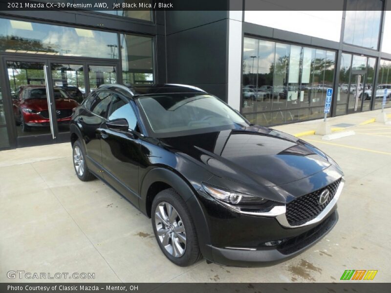 Jet Black Mica / Black 2021 Mazda CX-30 Premium AWD