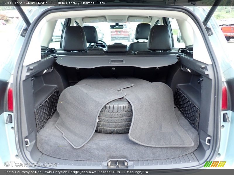 Blue Candy / Charcoal Black 2013 Ford C-Max Hybrid SEL