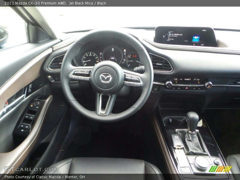 Jet Black Mica / Black 2021 Mazda CX-30 Premium AWD